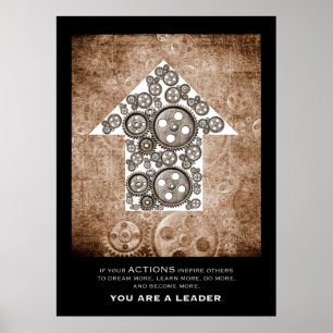You are a leader poster