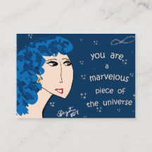 YOU ARE A MARVELOUS PIECE OF THE UNIVERSE