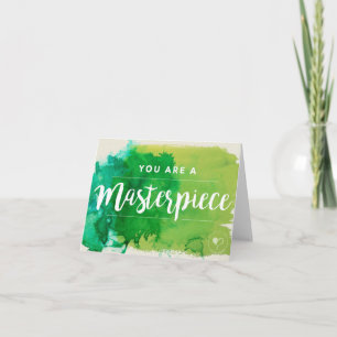 You are a Masterpiece Notecard w. Envelope