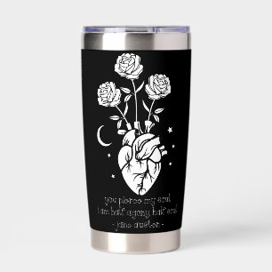 You Are a Piece of My Soul Jane Austen Book Lover Insulated Tumbler