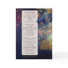 You Are A Poem Greeting Card