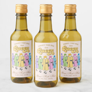You are a Queen Birthday Jubilee Wine Label