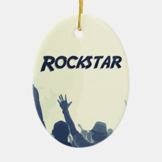 You are a Rockstar! Ceramic Tree Decoration