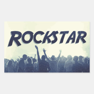 You are a Rockstar! Rectangular Sticker