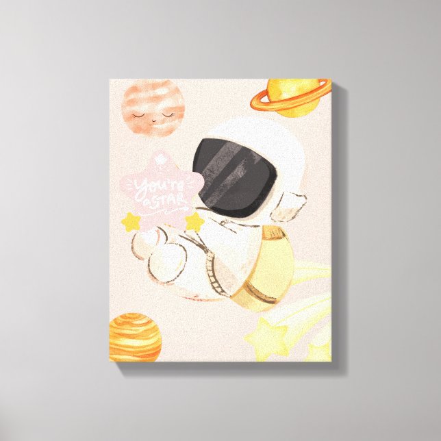 You are a star - Nursery wall art (Front)