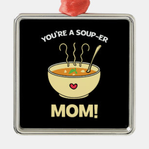 You Are A Super Mom Metal Tree Decoration