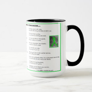 You are a Warrior, Lyme Disease Awareness Mug