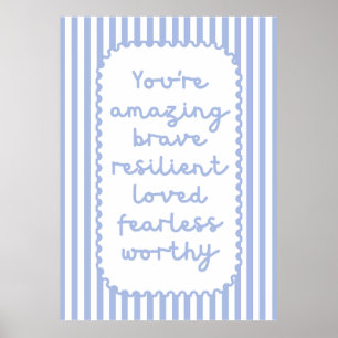You Are Affirmations Poster