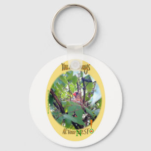 You Are Always AT Your Best (Nest)! Key Ring