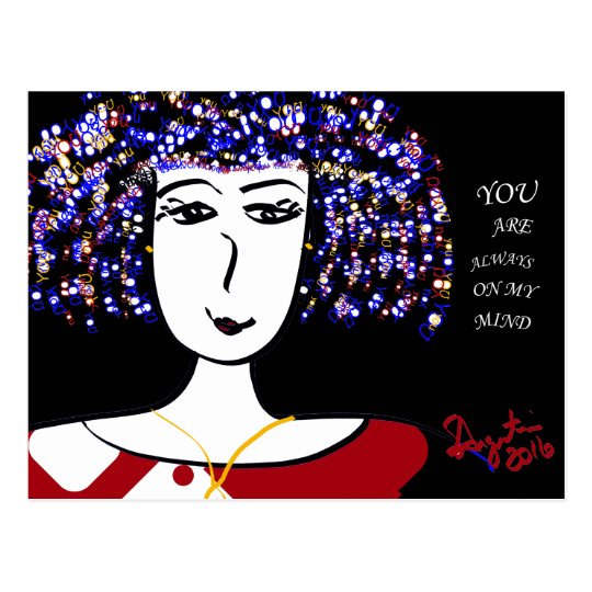 YOU ARE ALWAYS ON MY MIND - POSTCARD