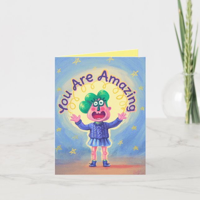 You Are Amazing Card (Front)