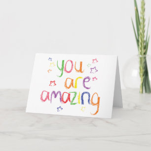You are Amazing Card