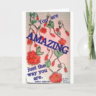 You are Amazing Card