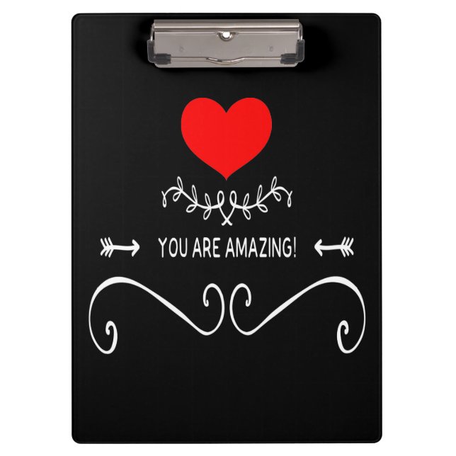 You Are Amazing!  clipboard (Front)