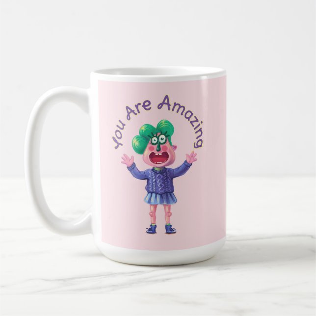 You Are Amazing  Coffee Mug (Left)