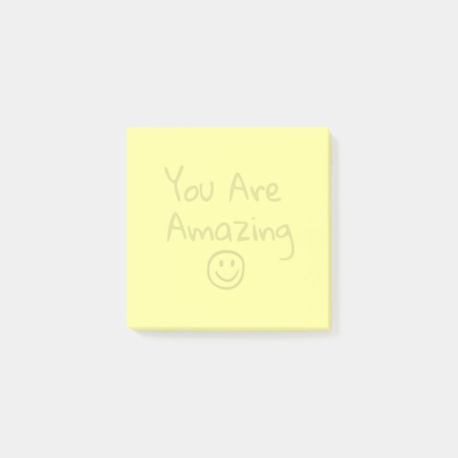 You Are Amazing Post-it Notes (Front)