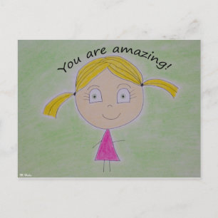 You are amazing! postcard