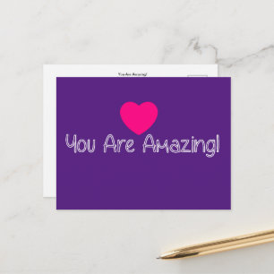 You Are Amazing! Postcard