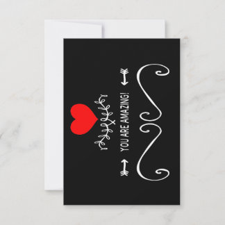 You Are Amazing!  Thank You Card