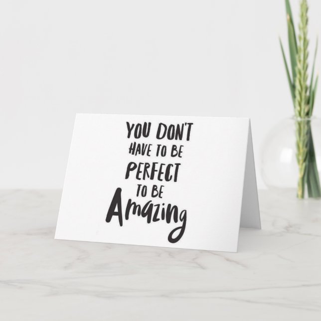 YOU ARE ****AMAZING TO ME**** BIRTHDAY CARD (Front)