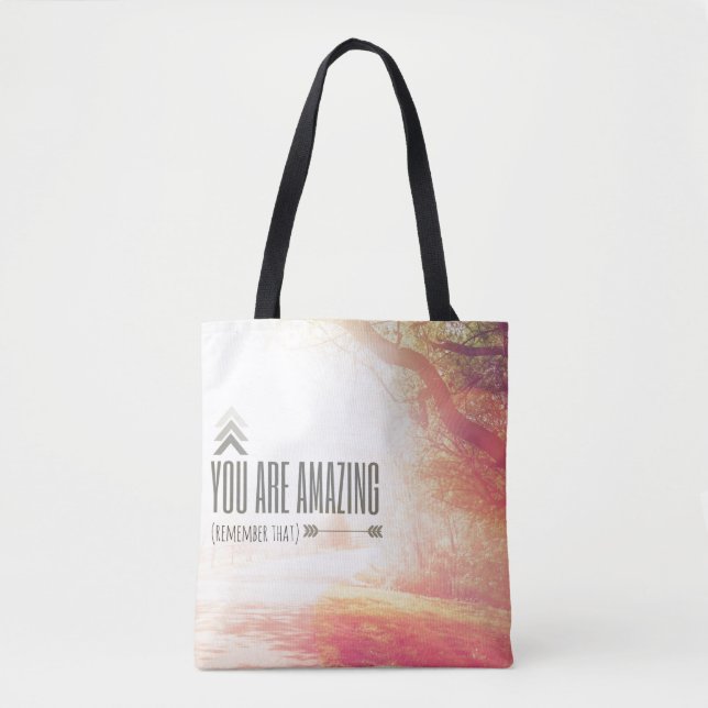 You Are Amazing Tote Bag (Front)