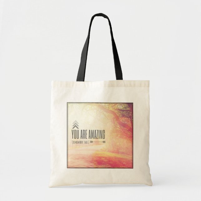 You Are Amazing Tote Bag (Front)