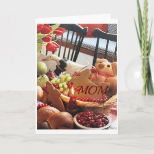 YOU ARE AN "ANGEL" ****MOM**** AT CHRISTMAS HOLIDAY CARD