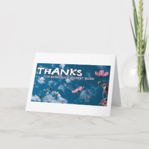 YOU ARE APPRECIATED ***BOSS*** CHRISTMAS CARD