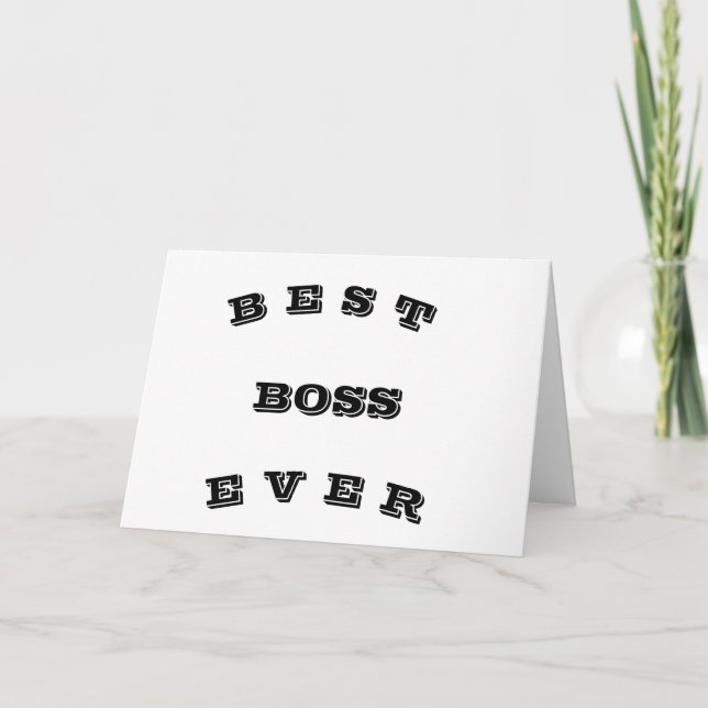 YOU ARE APPRECIATED  ***BOSS*** CHRISTMAS CARD (Front)