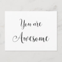 You are Awesome, Inspiring Message