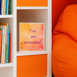 You Are Awesome! Watercolor  Magnet