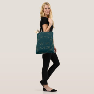 You Are Awesome You Are Enough Tote Bag
