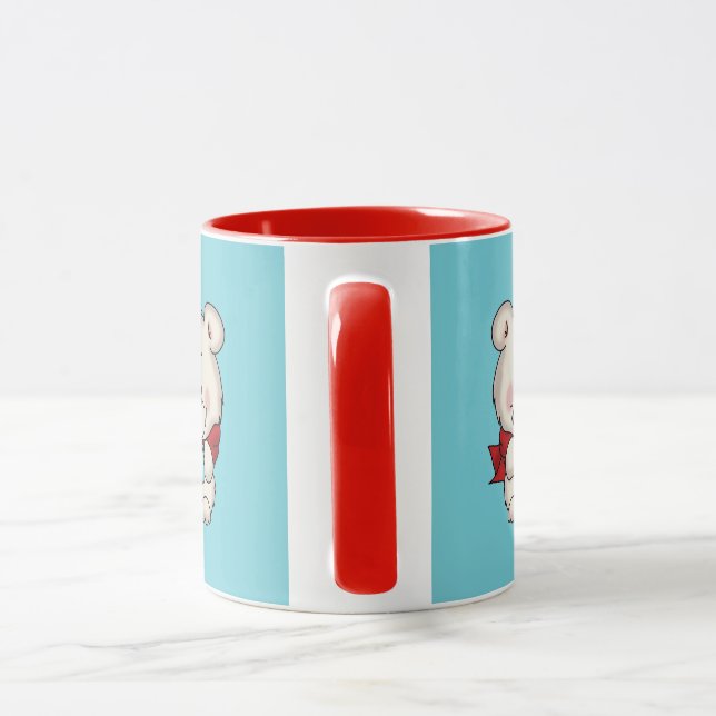 You are beary loved mug. Cute mug with a bear. (Handle)