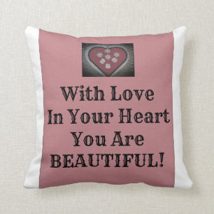 You Are Beautiful! Cushion
