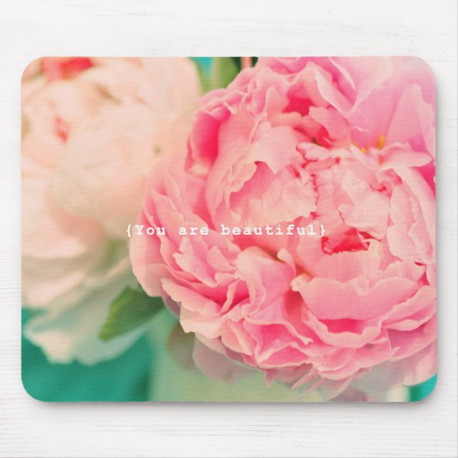 You Are Beautiful Mouse Mat (Front)