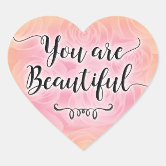 You Are Beautiful Sticker