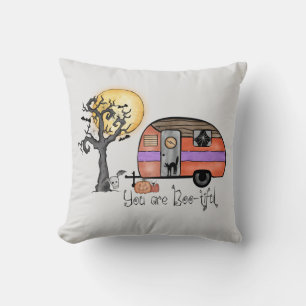 You Are Boo-tiful – Camper Van with Spooky Tree Cushion