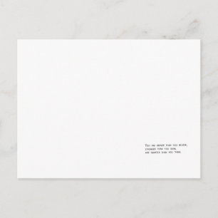 You are braver than you believe postcard