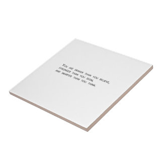 You are braver than you believe tile