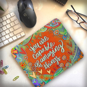 “You are Capable” Inspirivity Mousepad