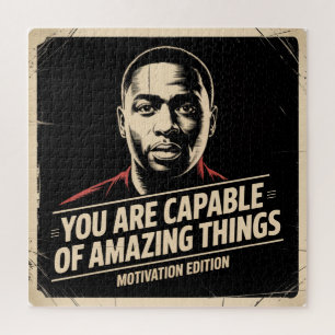 You Are Capable Of Amazing Things Jigsaw Puzzle