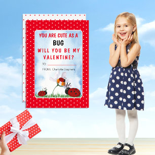 You Are Cute As A Bug Valentine's Day Classroom Invitation
