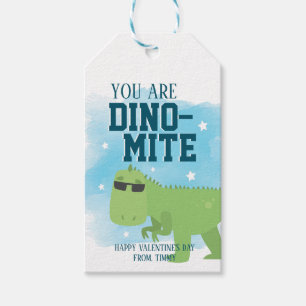 You are Dinomite Personalised Valentines Day Gift Tags