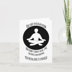 You Are Enough #9 Sticker  Card