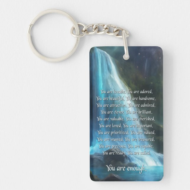 You Are Enough - Keychain (Front)