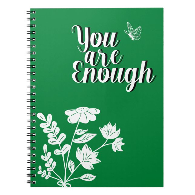 You are Enough  Photo Notebook (Front)