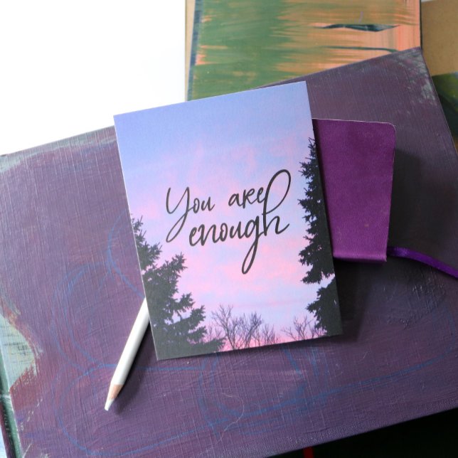 You are enough  postcard (Creator Uploaded)
