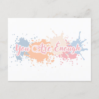 You Are Enough Postcard
