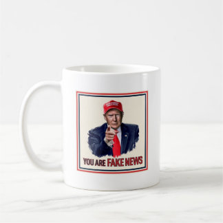 "You Are Fake News" Coffee Mug