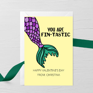 You Are Fin-Tastic Valentine’s Day Card